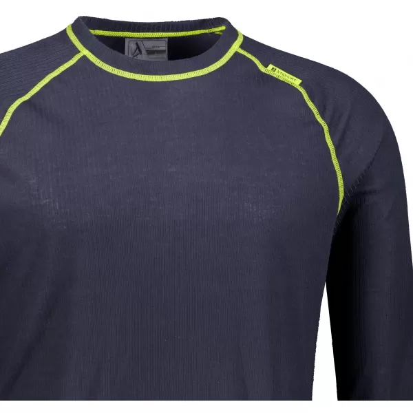  Muški termo set ALTISPORT GAIN TAMNO SIVA/LIMETA 