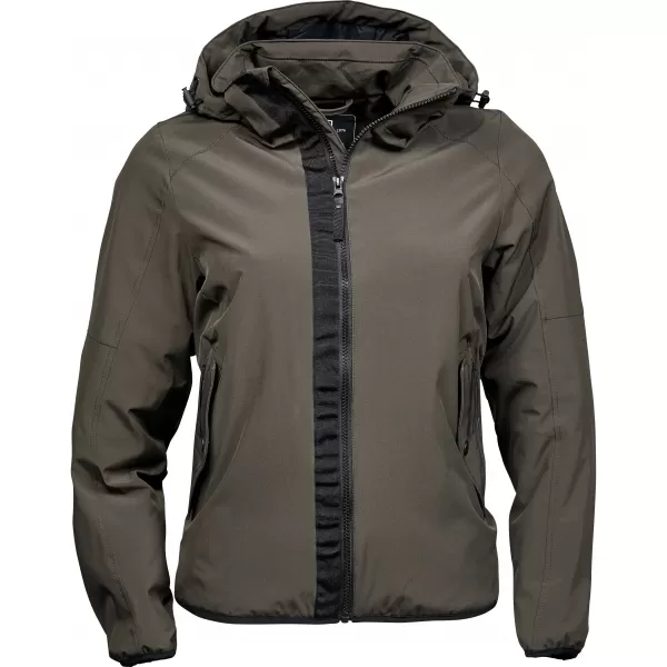  Ženska jakna TEE JAYS | TJ 9605 TAMNOMASLINASTO 