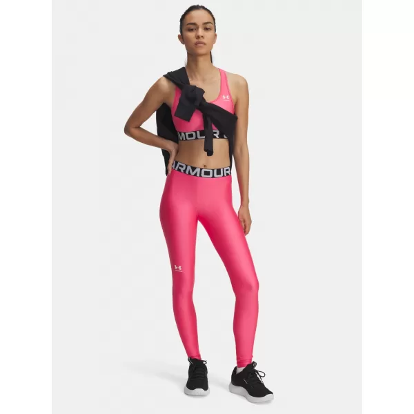  Ženske tajice UNDER ARMOUR UA HG LEGGING 1383559-672 RUŽIČASTA 