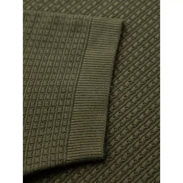  Muški majica OMBRE OM-POSS-0157 MASLINA 