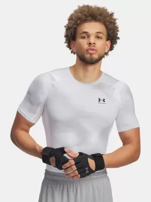 Muška majica kratkih rukava UNDER ARMOUR UA HG ARMOUR PRINTED SS 1383321-101 BIJELA