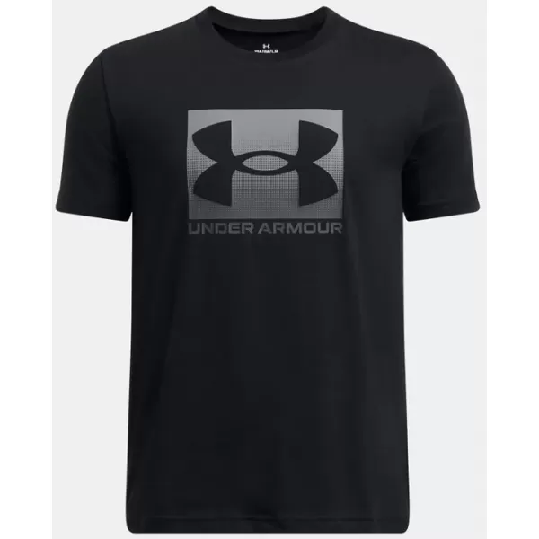  Majica za dječake UNDER ARMOUR UA B BOXED SPORTS UPDATE SS 1388672-001 CRNA 