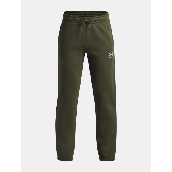  Trenirke za dječake UNDER ARMOUR B ICON FLC JOGGER TAPING 1390294-391 ZELENA 
