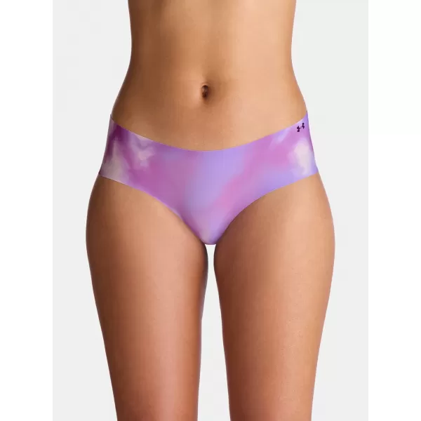  Ženske gaćice UNDER ARMOUR UA PURE STRETCH NS HIP - 3PK 1383896-575 TRANSPARENT 