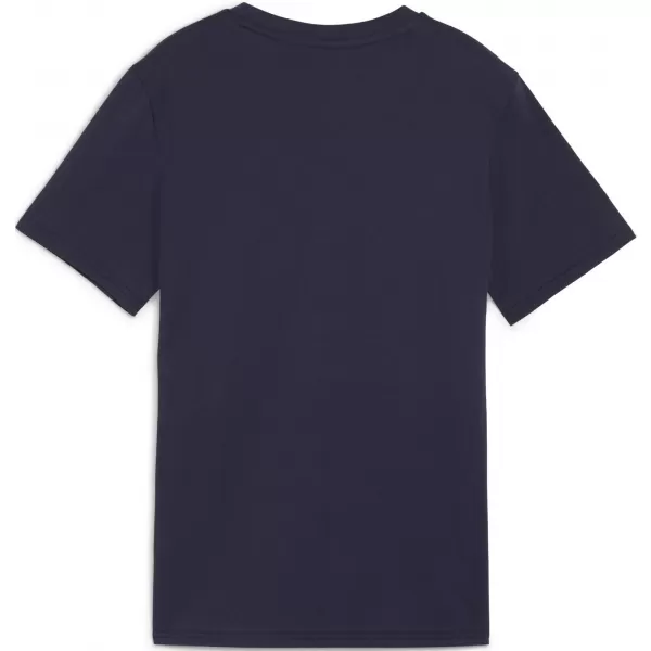  T -majica PUMA TEAMGOAL CASUALS TEE JR 658616_06 PUMA MORNARICA/PUMA BIJELA 