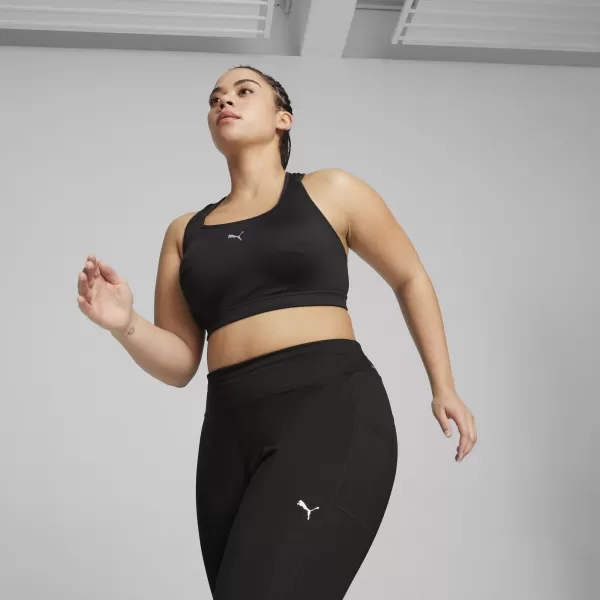  Gospin grudnjak PUMA 4KEEPS RUN BRA - MID 52495301 PUMA CRNA 