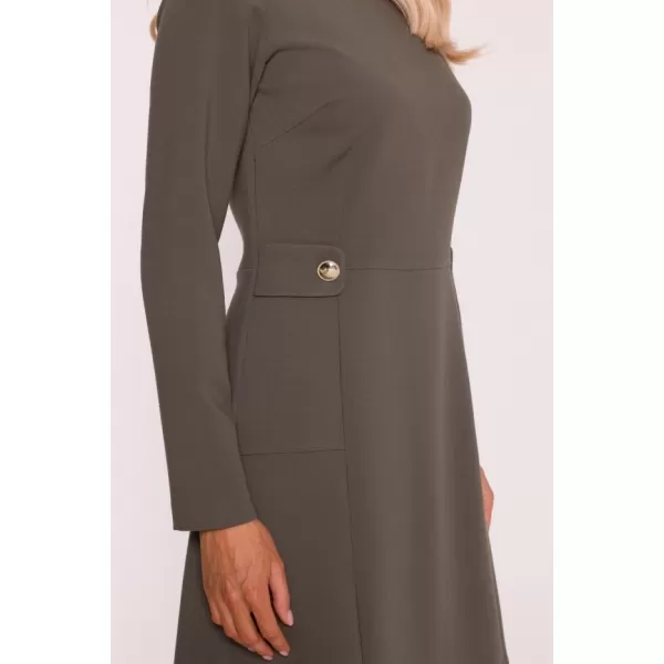 Haljina STYLOVE S419 KAKI 