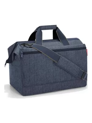 torba REISENTHEL ALLROUNDER L POCKET RIBLJA KOST TAMNOPLAVA