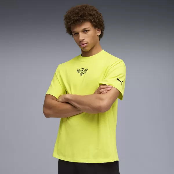  Muška majica kratkih rukava PUMA MELO ALWAYZ ON 1 TEE 63075504 ŠERBERT OD LIMUNA 