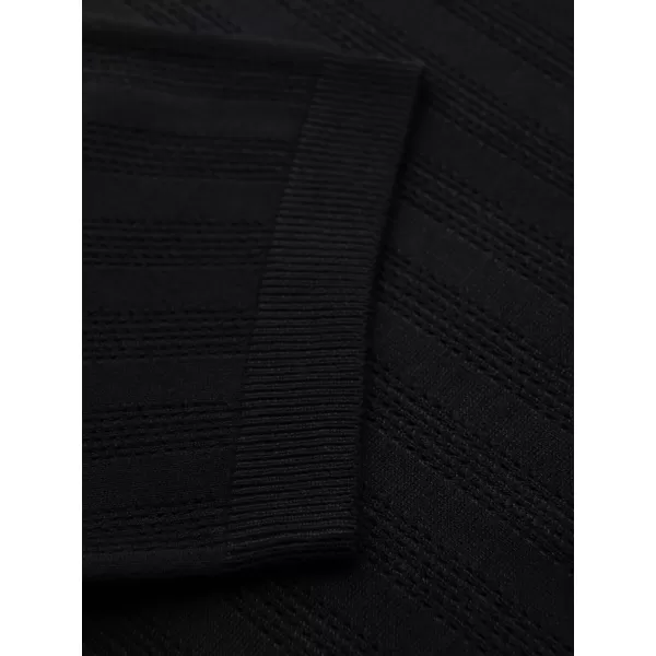  Muški majica OMBRE OM-POSS-0158 CRNI 