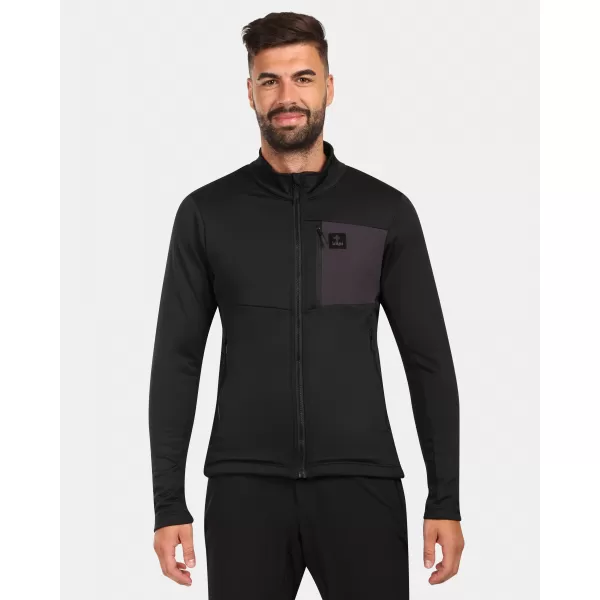  Muška majica za runo KILPI ERIN-M ZM0206KI CRNI 