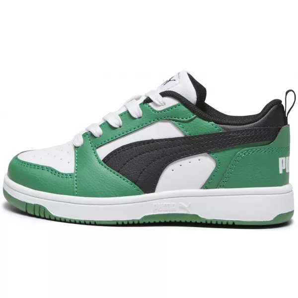  Čizme PUMA REBOUND V6 LO PS 39383405 PUMA BIJELA/PUMA CRNA/ZELENA 