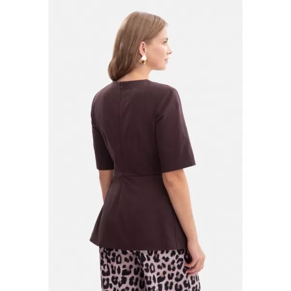  Ženska bluza BEWEAR B305 TAMNA ČOKOLADA 