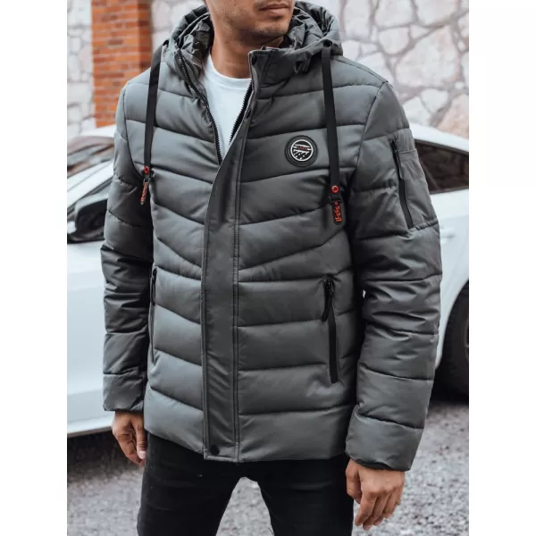  Jakna DSTREET TX5057 TAMNO SIVA 