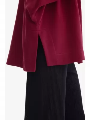 Ženski sweatshirt BEWEAR B306 TAMNOCRVENA