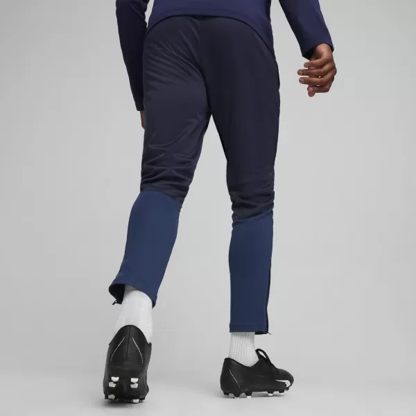  Muške hlače PUMA TEAMGOAL TRAINING PANT 658639_06 PUMA TAMNOPLAVA/BIJELA/PERZIJSKO PLAVA 