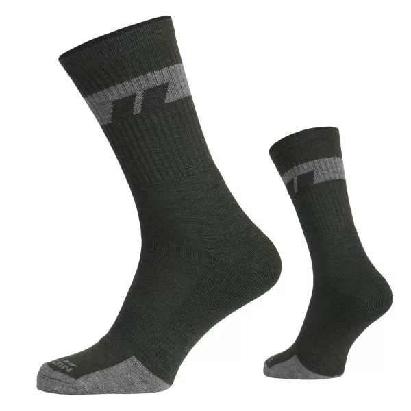  Čarape PENTAGON ALPINE MERINO SOCKS MID EL14016 06 EL14016 MASLINASTO ZELENA 