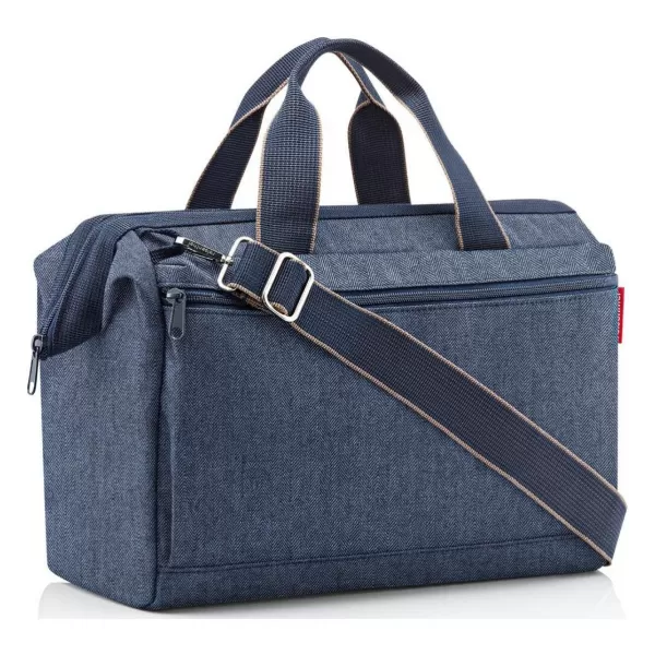  torba REISENTHEL ALLROUNDER S POCKET RIBLJA KOST TAMNOPLAVA 