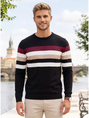 Muški džemper ALTISPORT GABRIEL CRNI