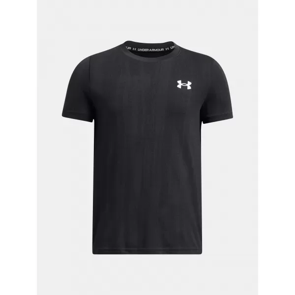  Majica za dječake UNDER ARMOUR VANISH SEAMLESS SS 1388130-001 CRNA 