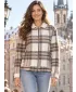 Ženski sweatshirt ALTISPORT GEALDINE BEŽ