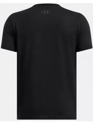 Majica za dječake UNDER ARMOUR UA B BOXED SPORTS UPDATE SS 1388672-001 CRNA