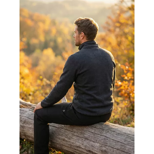  Muške softshell hlače ALTISPORT CORRON CRNA 