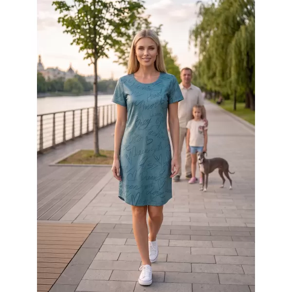  Ženska produžena premium majica ALTISPORT VOJ/ALW084SAT02 ZELENA 