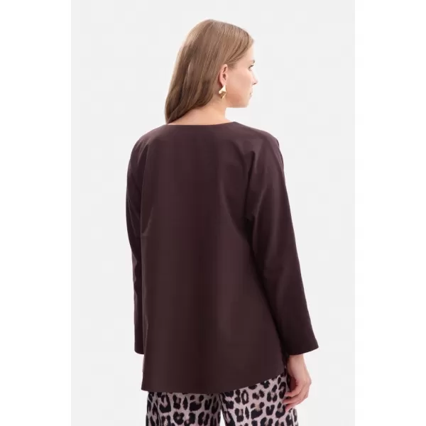  Ženska bluza BEWEAR B304 TAMNA ČOKOLADA 