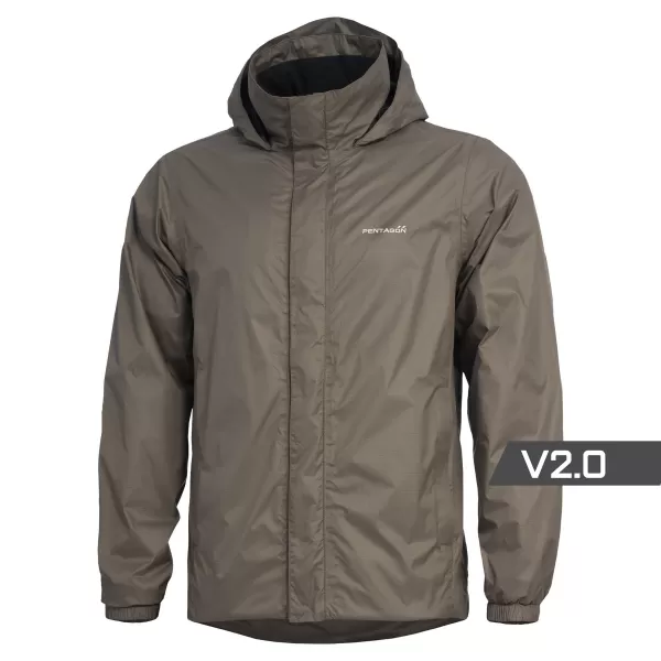  Jakna PENTAGON ATLANTIC V2.0 RAIN JACKET K07022 SMEĐE SIVA 