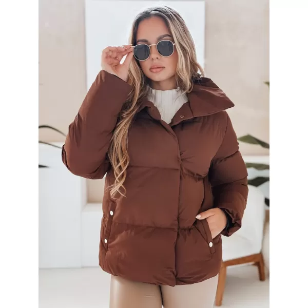  Ženska jakna DSTREET TY4958 SMEĐI 