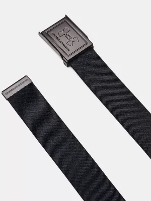 Muški remen UNDER ARMOUR M STRETCH WEBBING BELT 1383935-001 CRNA