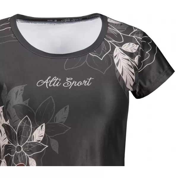 Vrhunska ženska košulja za slobodno vrijeme ALTISPORT VOJ/ALW119TR06 CRNA 