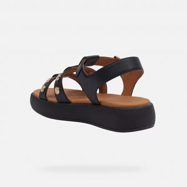  Ženske sandale GEOX CAMALEI G000986 CRNA 
