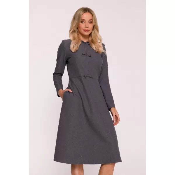  Haljina STYLOVE S413 SIVA 