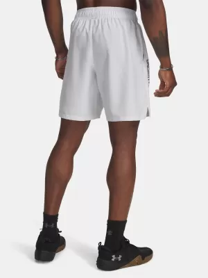 Muške kratke hlače UNDER ARMOUR UA TECH WOVEN WORDMARK SHORT 1383356-023 SIVA