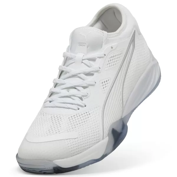  Muške cipele PUMA ELIMINATE NITRO SQD 4 10843802 PUMA WHITE/PUMA SILVER 