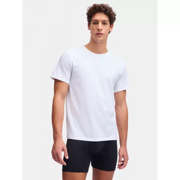  Muška majica kratkih rukava UNDER ARMOUR M UA PERF COTTON CREW NECK-2PK 6007621-100 BIJELA 