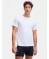 Muška majica kratkih rukava UNDER ARMOUR M UA PERF COTTON CREW NECK-2PK 6007621-100 BIJELA
