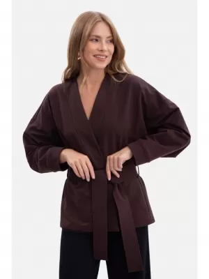 Ženska bluza BEWEAR B297 TAMNA ČOKOLADA