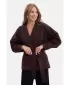 Ženska bluza BEWEAR B297 TAMNA ČOKOLADA