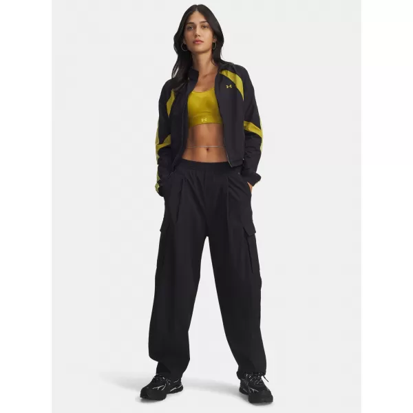  Ženske sportske hlače UNDER ARMOUR UA UNSTOPPABLE RSTOP CARGO 6007025-001 CRNA 