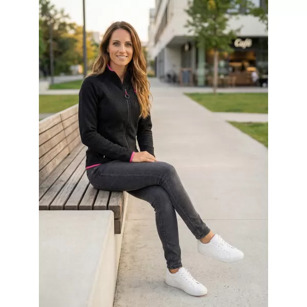  Ženski sweatshirt ALTISPORT VEFA CRNA 