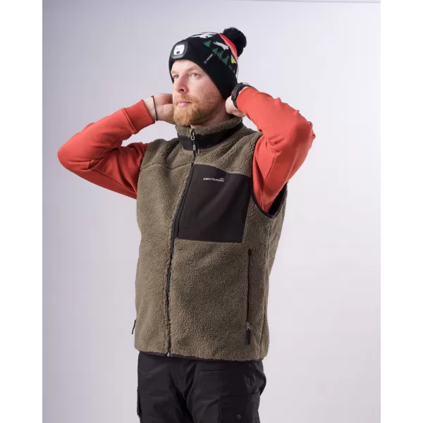  Muški prsluk PENTAGON SUMMIT SHERPA FLEECE VEST K04016 SMEĐE SIVA 