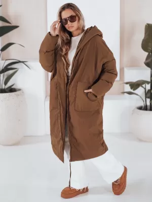 Ženska jakna DSTREET TY3238 KARAMELA