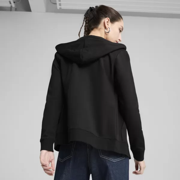  Ženska jakna PUMA ESS FULL-ZIP HOODIE FL 68240401 PUMA CRNA 