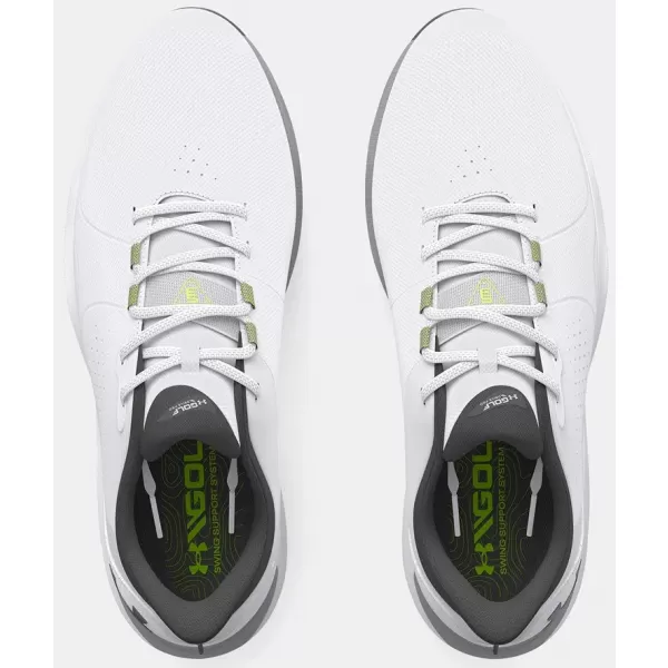  Muške cipele UNDER ARMOUR UA DRIVE PRO WIDE 3026919-100 BIJELA 