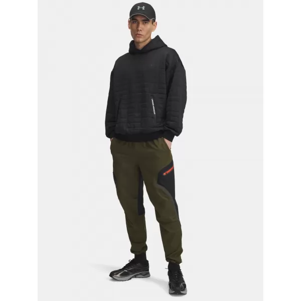  Muške sportske hlače UNDER ARMOUR UA UNSTOPPABLE CARGO PANT 1390256-308 ZELENA 