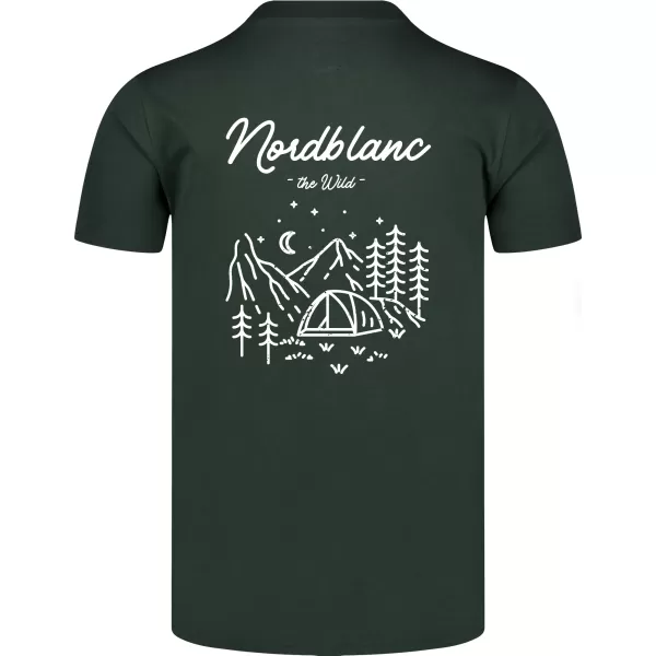  Košulja NORDBLANC CAMPING NBSMT8157 TAMNOZELENA 