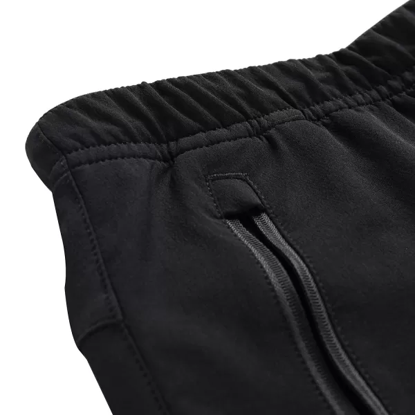  Muške softshell hlače ALPINE PRO HURF 2 CRNI 